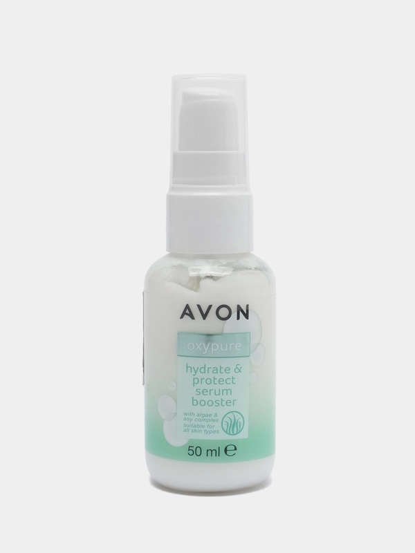 Сыворотка-бустер для лица Avon "Чистый кислород", с экстрактом морских водорослей, 50 мл