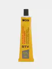 Формирователь прокладок герметик автомобильный RTV-силиконовый серый WOG, 85 г