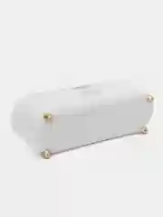 Белый контейнер для специй с ложкой