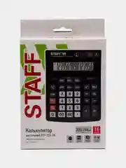 Калькулятор настольный электронный STAFF PLUS, (200x154мм), 16 разрядов, 250417