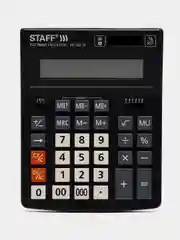Калькулятор настольный электронный STAFF PLUS, (200x154мм), 16 разрядов, 250417