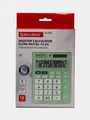 Калькулятор настольный электронный BRAUBERG ULTRA PASTEL-12-LG (192x143мм), 250504