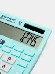 Калькулятор настольный электронный BRAUBERG ULTRA PASTEL-12-LB (192x143мм), 250502