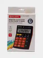 Калькулятор настольный электронный BRAUBERG ULTRA COLOR-12-BKRG (192x143мм), 250499