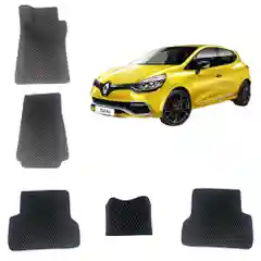Автомобильные 3D-коврики EVA / ЕВА /ЭВА для Renault Clio 3 / Рено Клио 3