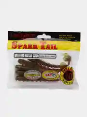 Зелёный хаки виброхвост Lucky John Pro Series Spark Tail, силиконовый