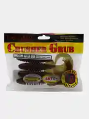 Терракотовый съедобный твистер Lucky John Pro Series Crusher Grub