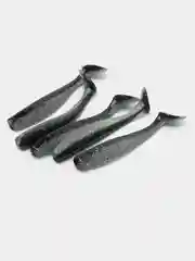 Хром виброхвост Lucky John Pro Series LJ Minnow, силиконовый