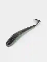 Серый виброхвост Lucky John Pro Series Spark Tail, силиконовый