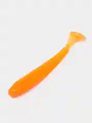 Оранжевый виброхвост Lucky John Pro Series Spark Tail, силиконовый
