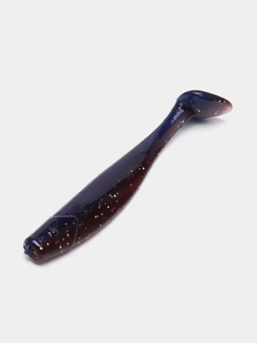 Индиго виброхвост Lucky John Pro Series LJ Minnow, силиконовый
