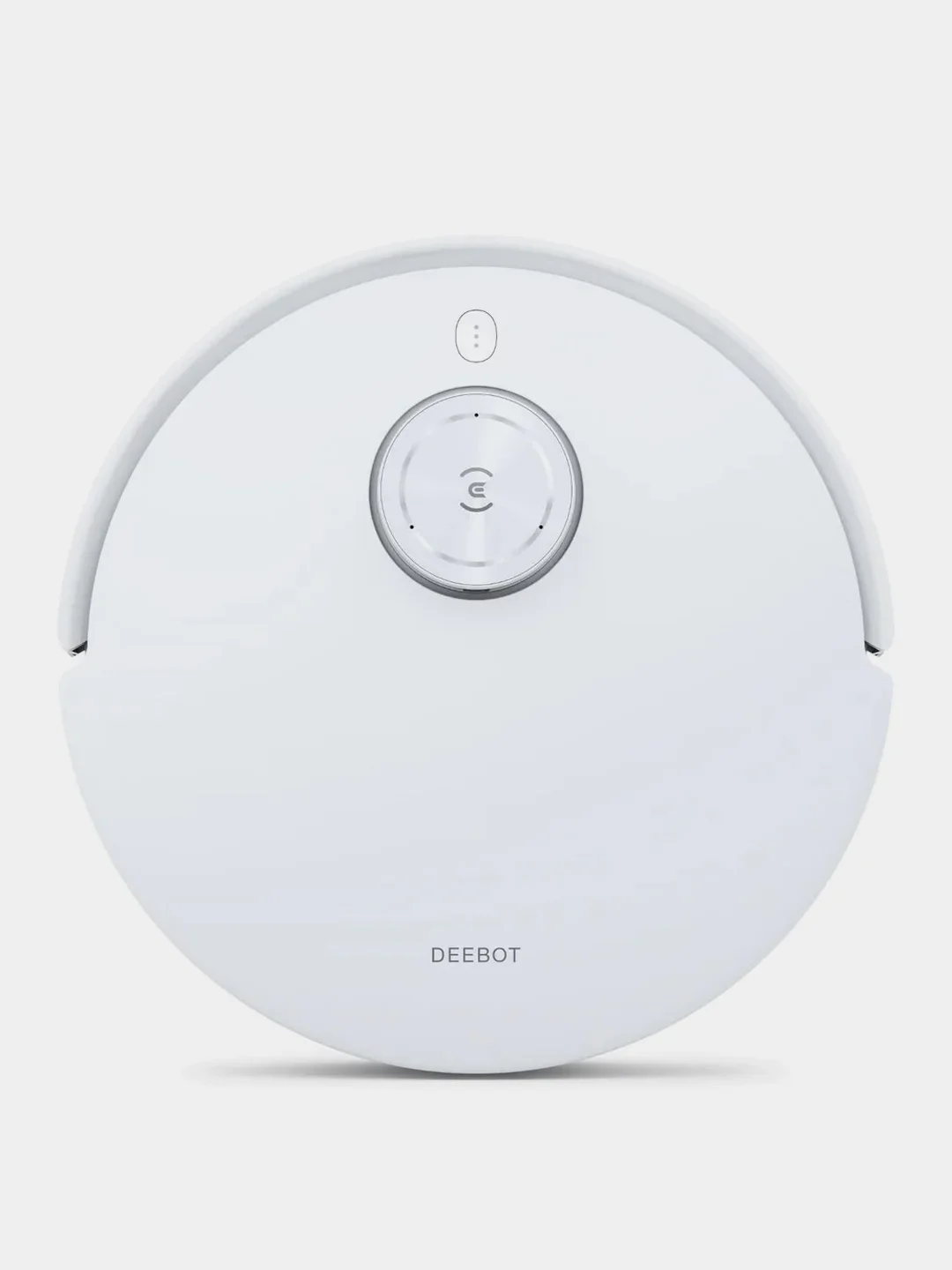 Белый робот-пылесос Ecovacs Deebot T10+, со станцией выгрузки мусора