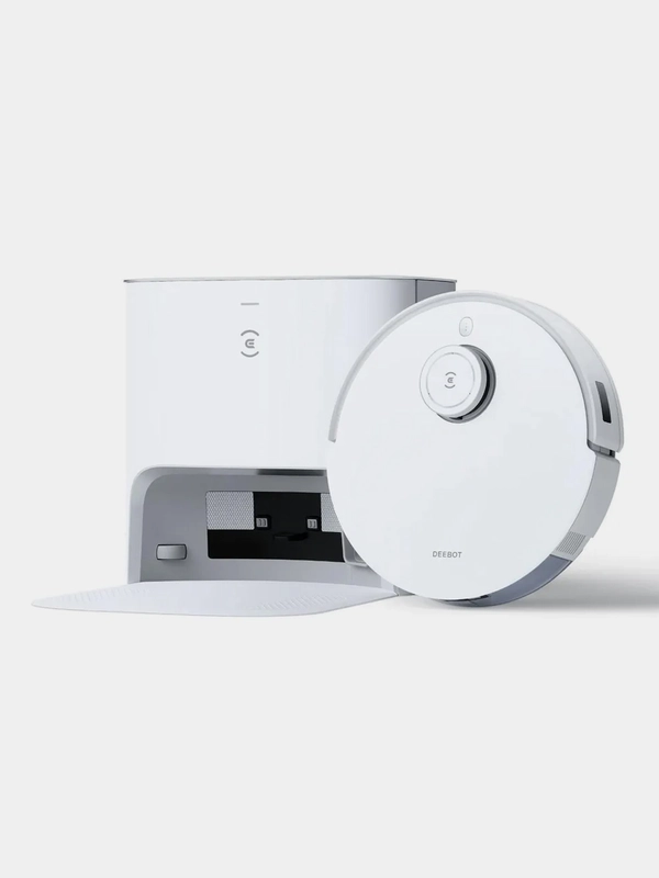 Робот-пылесос Ecovacs Deebot T10+, со станцией выгрузки мусора