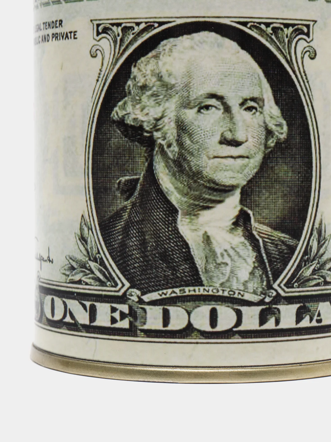 Золотой копилка для денег монт и купюр "Доллары США" USD