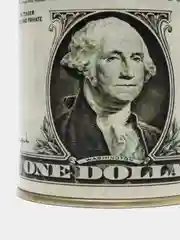 Золотой копилка для денег монт и купюр "Доллары США" USD