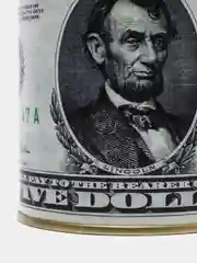 Багровый копилка для денег монт и купюр "Доллары США" USD
