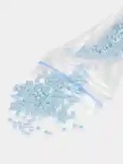 Ледяной бисер стеклянный 12/0