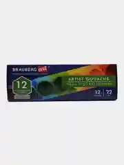 Гуашь художественная для рисования Brauberg Art Classic, 12 цветов, в баночках