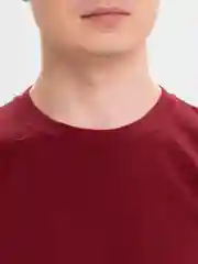 Бордовый футболка мужская