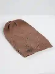 Бежевый меланж шапка / шапка демисезонная