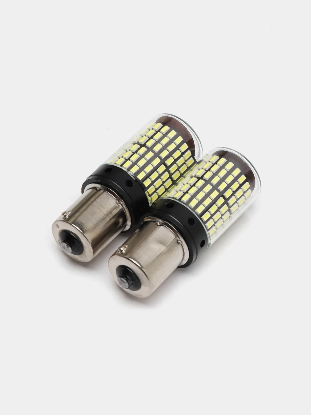 Комплект (2 шт.)  автомобильных led ламп P21W  1156 BA15S/1157 BAY15D
