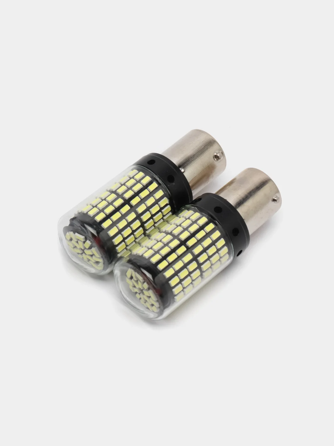 Комплект (2 шт.)  автомобильных led ламп P21W  1156 BA15S/1157 BAY15D