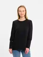 Черный блузка женская "Tiffan"