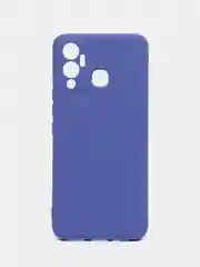 Аметистовый чехол силиконовый Silicone Cover для Infinix Hot 12 Play (Инфиникс Хот 12 Плэй)