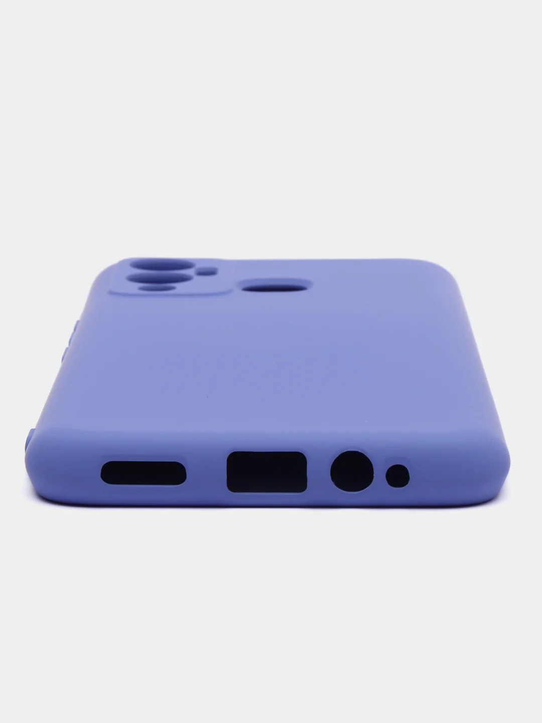 Аметистовый чехол силиконовый Silicone Cover для Infinix Hot 12 Play (Инфиникс Хот 12 Плэй)