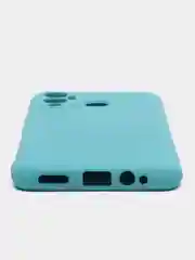 Бирюзовый чехол силиконовый Silicone Cover для Infinix Hot 12 Play (Инфиникс Хот 12 Плэй)