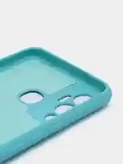 Бирюзовый чехол силиконовый Silicone Cover для Infinix Hot 12 Play (Инфиникс Хот 12 Плэй)