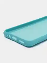 Бирюзовый чехол силиконовый Silicone Cover для Infinix Hot 12 Play (Инфиникс Хот 12 Плэй)