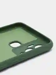 Лесной зеленый чехол силиконовый Silicone Cover для Infinix Hot 12 Play (Инфиникс Хот 12 Плэй)