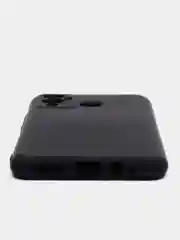 Черный чехол силиконовый Silicone Cover для Infinix Hot 12 Play (Инфиникс Хот 12 Плэй)