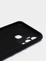 Черный чехол силиконовый Silicone Cover для Infinix Hot 12 Play (Инфиникс Хот 12 Плэй)