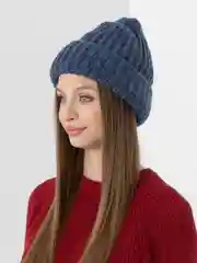 Индиго шапка / шапка демисезонная