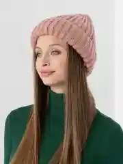 Коралловый шапка / шапка демисезонная