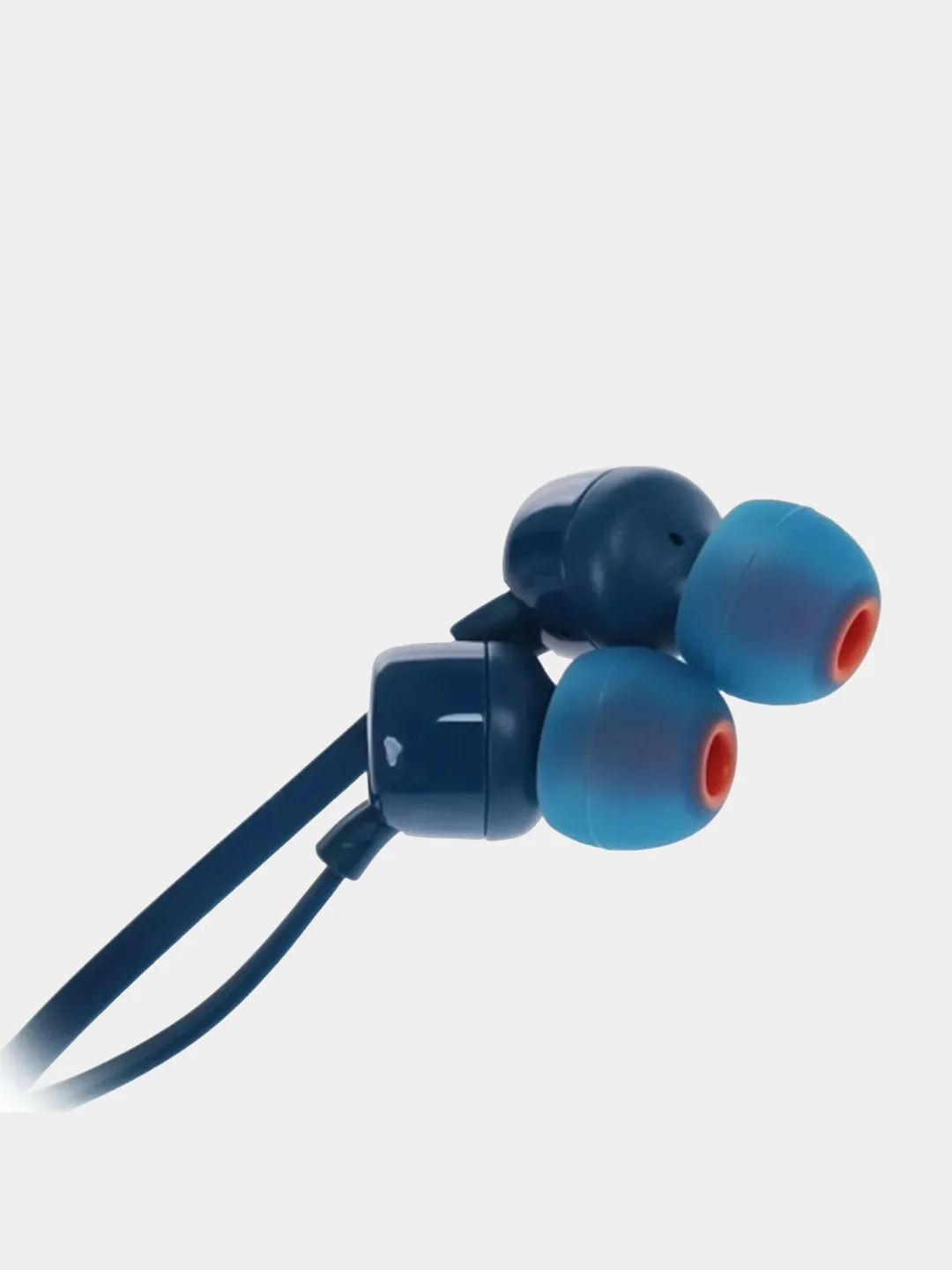 Синий наушники с микрофоном JBL T110