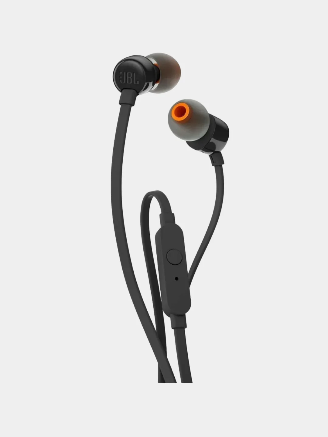 Черный наушники с микрофоном JBL T110