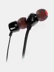 Черный наушники с микрофоном JBL T110