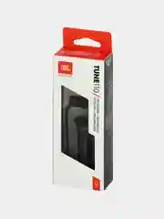 Черный наушники с микрофоном JBL T110