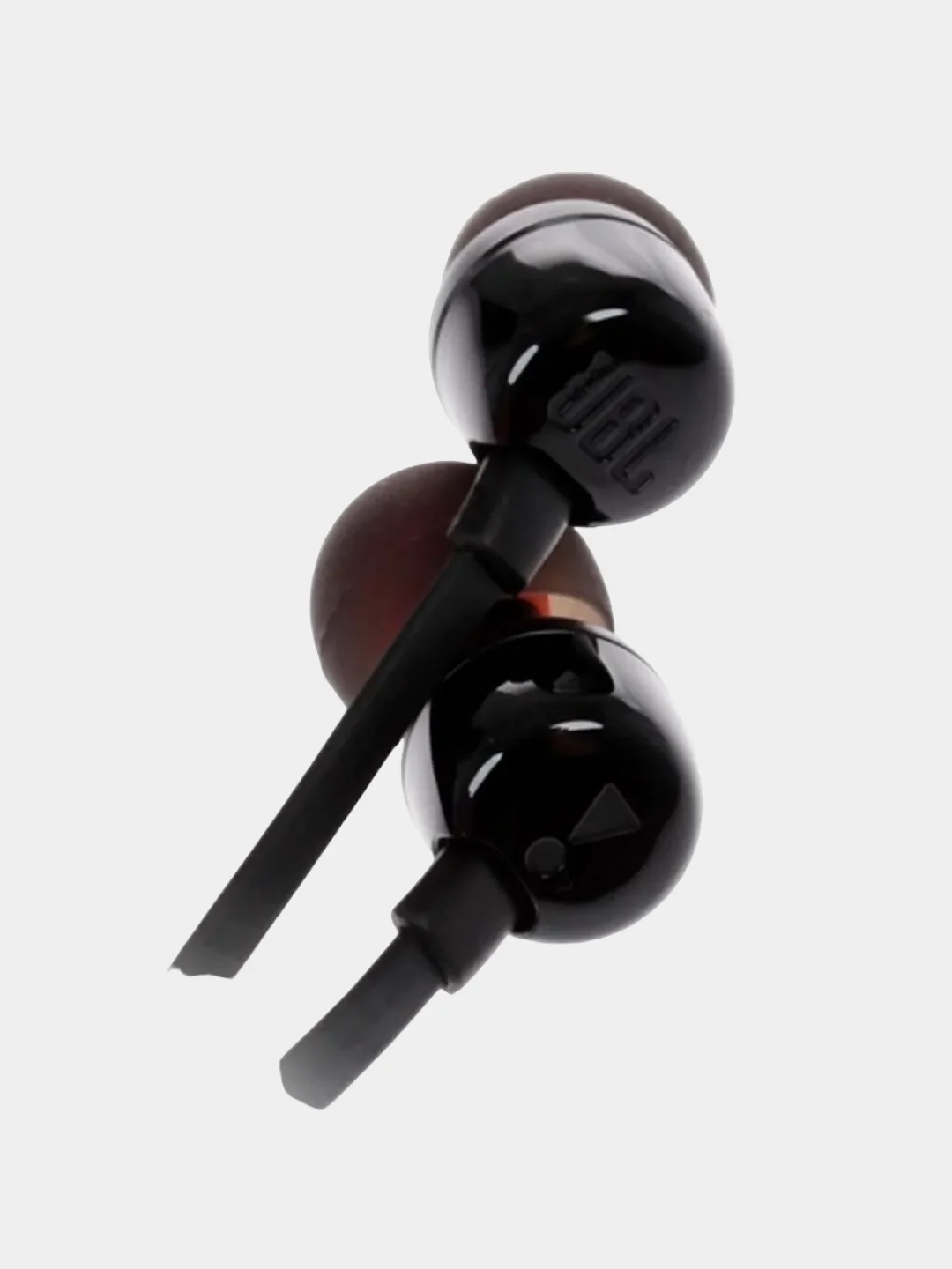 Черный наушники с микрофоном JBL T110
