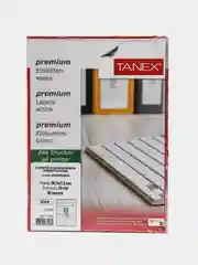 Этикетки Tanex А4, 65 этикеток, 38 х 21,2 мм, самоклеящиеся, 1300 шт / 3250 шт
