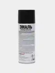 Краска / Эмаль универсальная алкидная AVS "черный матовый" аэрозоль, 520 мл