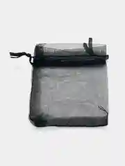 Черный мешочек из органзы для подарка и украшений, разные цвета