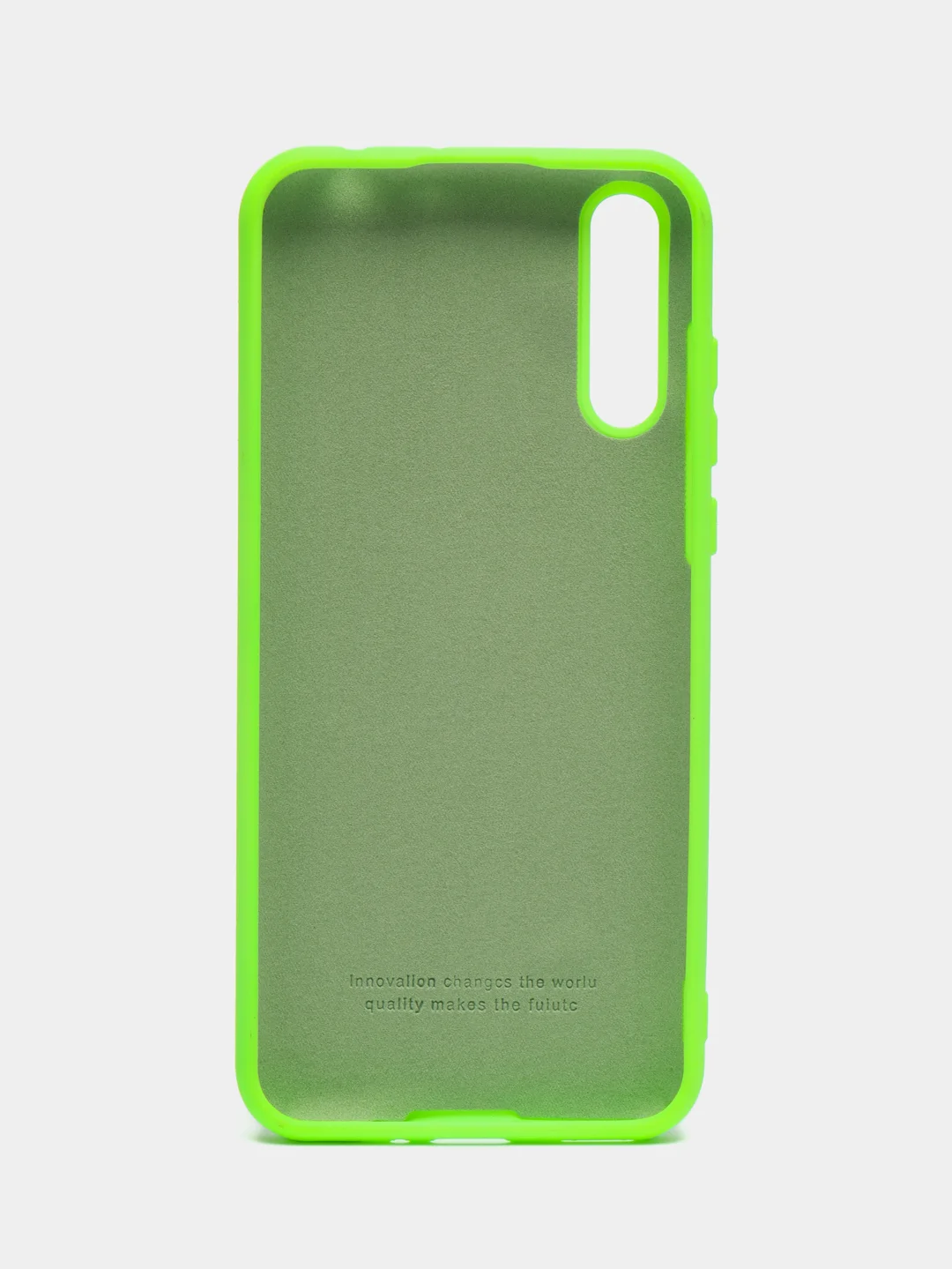 Салатовый чехол для Huawei Y8P силиконовый