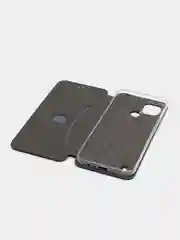 Зеленый чехол-книжка для Realme C21