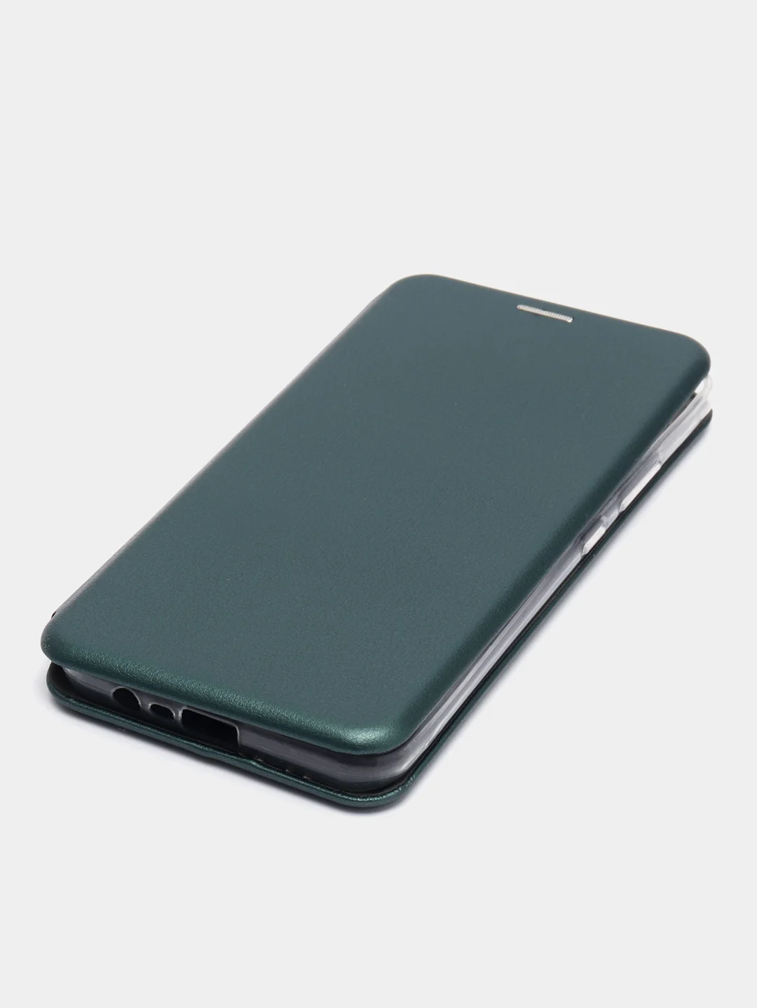 Зеленый чехол-книжка для Realme C21