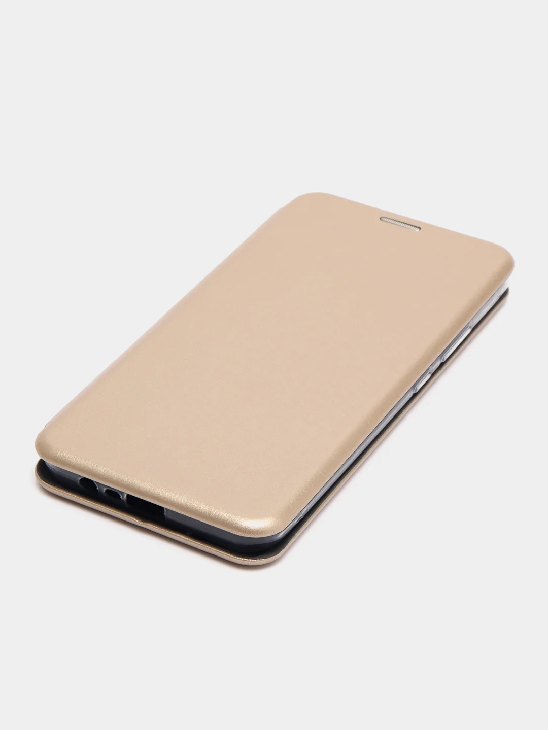 Золотой чехол-книжка для Realme C21