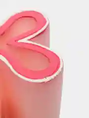 Розовый свеча ручной работы / Новый год 2025